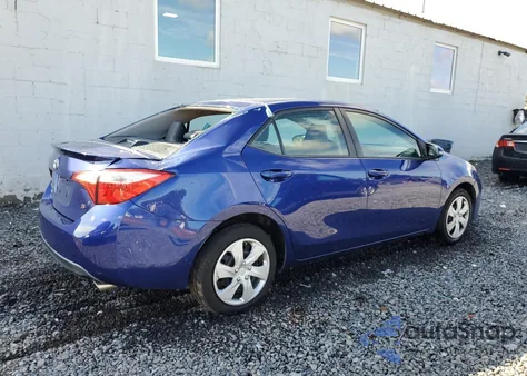 2015 Toyota Corolla L из США, поврежденный, VIN 2T1BURHE3FC272297